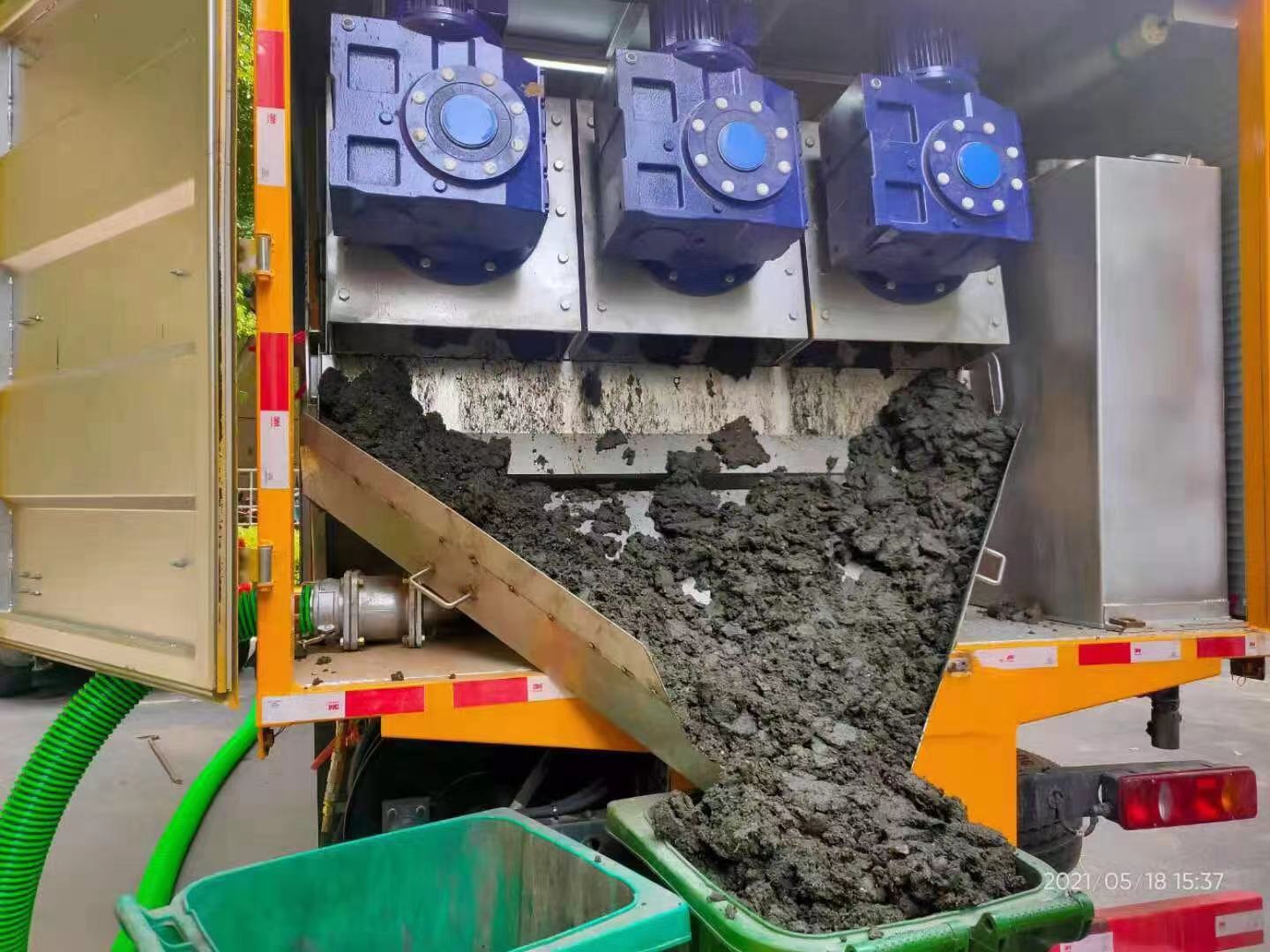 泰来化粪池清掏城市维护站-泥浆净化干湿分离处理